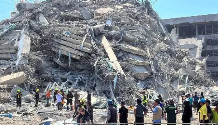 Gempa Magnitudo 7,7 Guncang Myanmar, Getaran Terasa hingga Bangkok Thailand