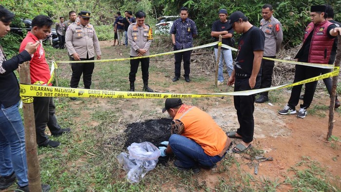 Mayat Hangus Ditemukan di TPU Gelumbang, Identitas Korban Masih Misterius