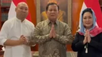 Prabowo Unggah Momen Hari Raya Idul Fitri 1446 H Bareng Titiek dan Didit