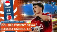 Rekap Hasil Pertandingan Indonesia vs Bahrain Garuda Menang Tipis 1-0