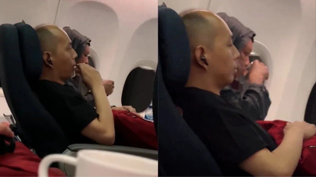 Viral! Penumpang Kelas Bisnis Garuda Indonesia Nge-Vape di Pesawat, Ditangkap Avsec Begitu Mendarat!