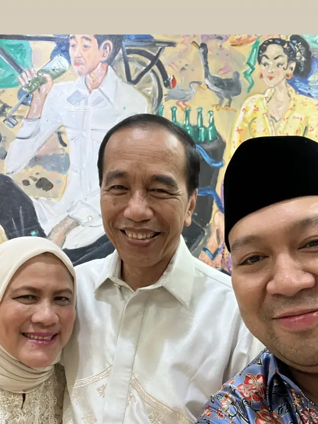 Momen Selfie Didit Prabowo dengan Para Tokoh Nasional
